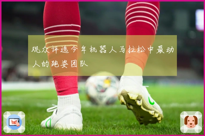 观众评选今年机器人马拉松中最动人的跑姿团队